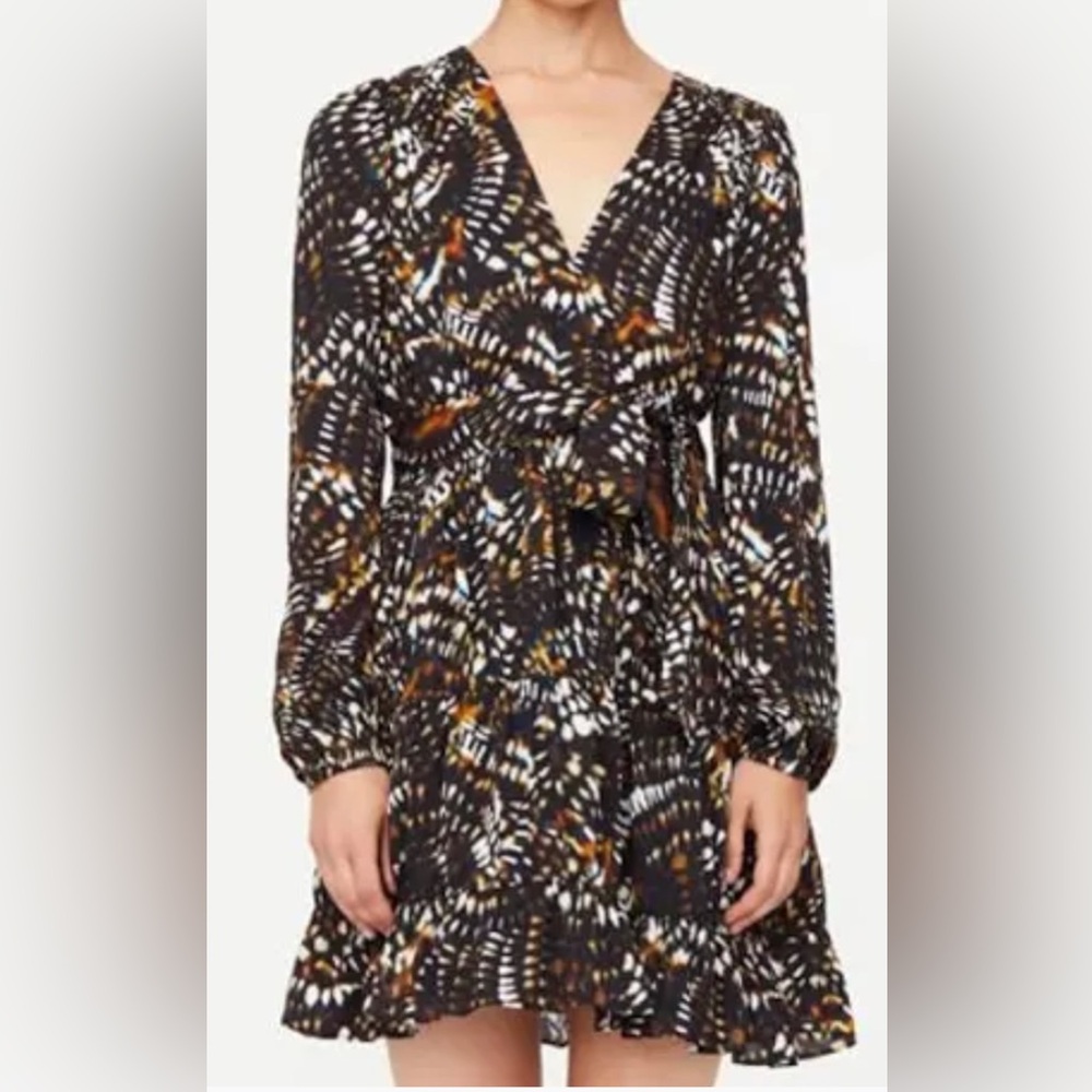 NWT Mila dress by Marie Oliver in Morel fabric. It is fabulous!